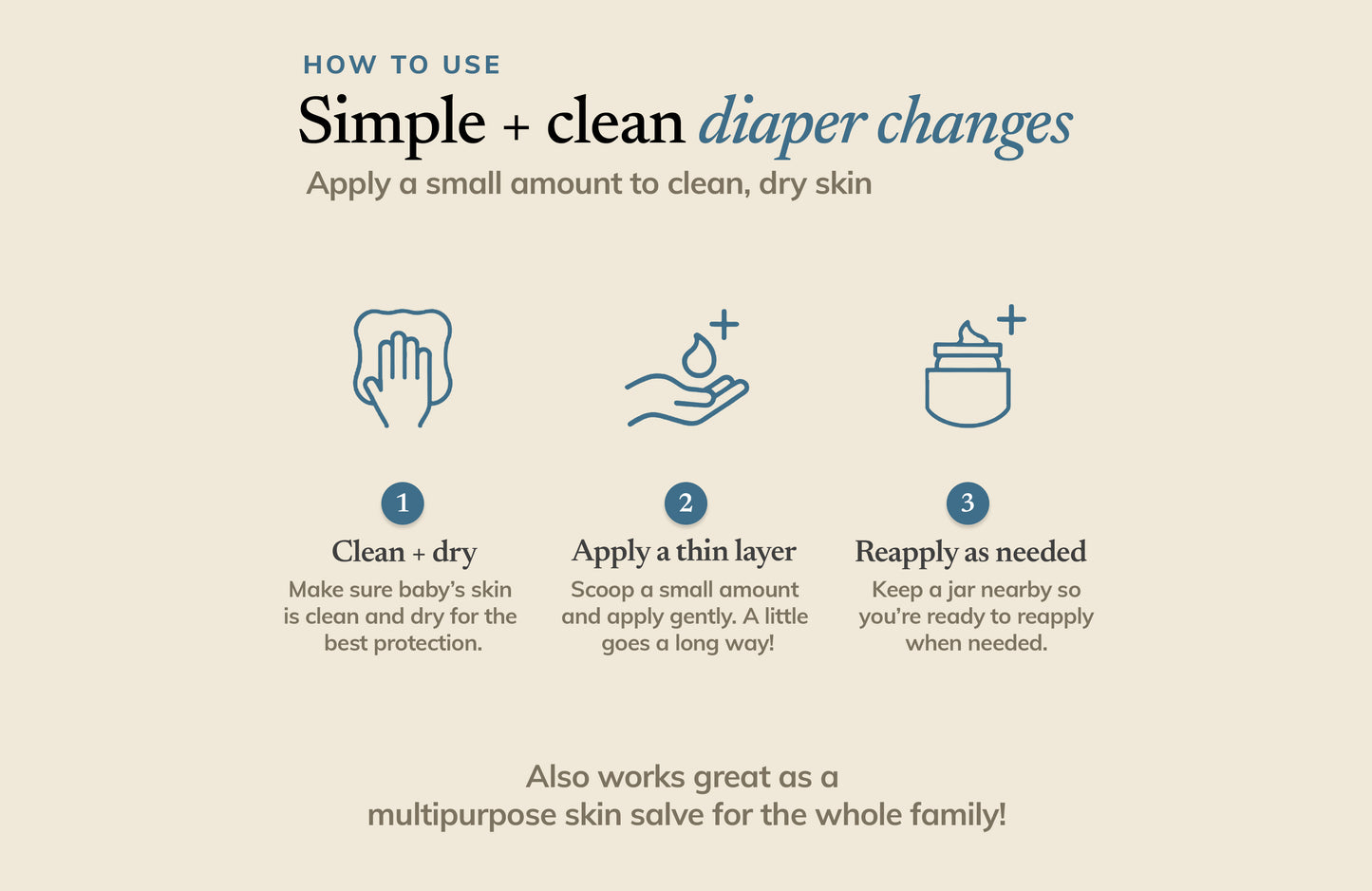 Organic Diaper Balm
