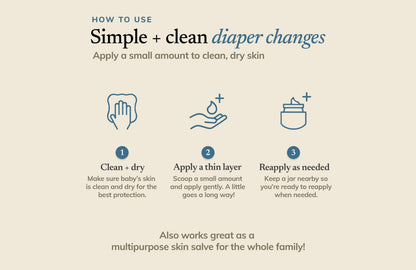Organic Diaper Balm